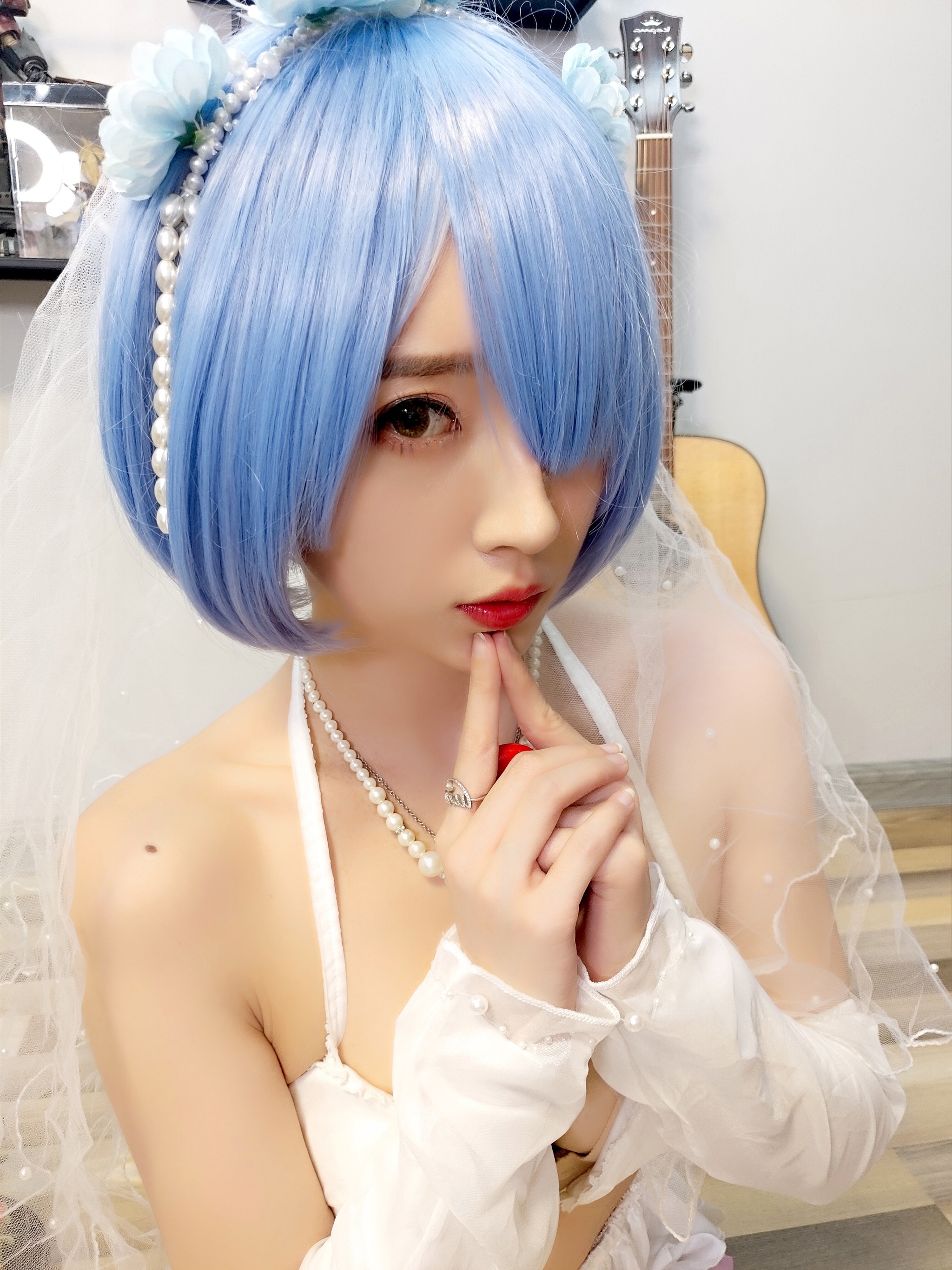 图片[1]-小女巫露娜 – NO.006 小巫女露娜 雷姆婚纱 [29P]-XikXak